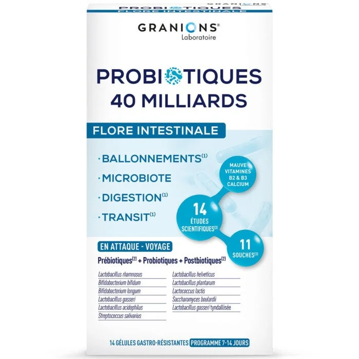 Probiotiques 40 Milliards - Image 1 Probiotiques 40 Milliards - 14 gélules