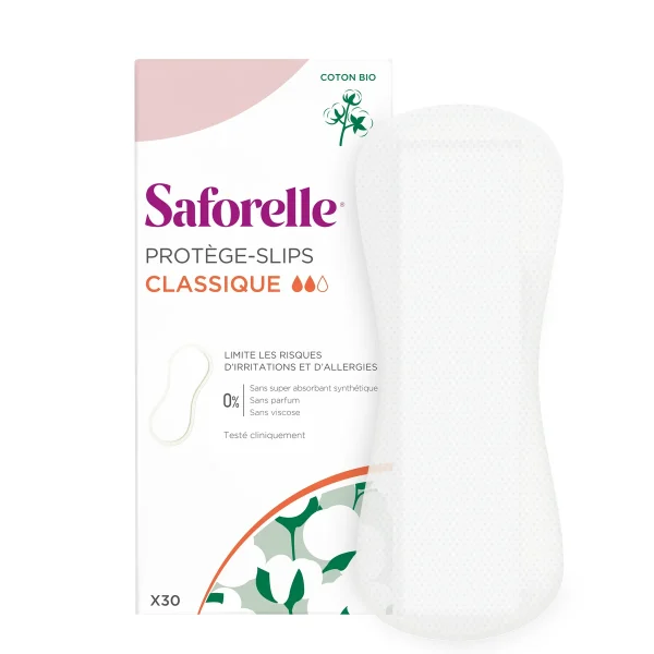 Protège-slips Classique Coton BIO - 30 unités