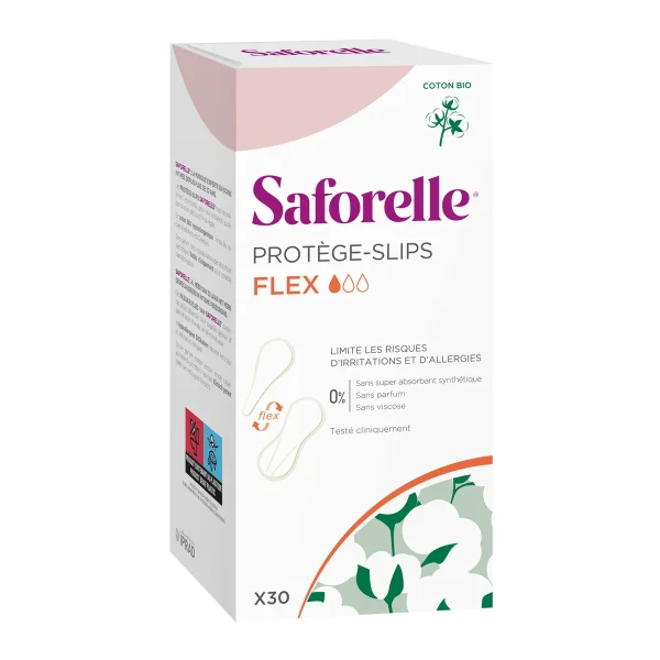 Protège-slips en Coton BIO - 30 unités