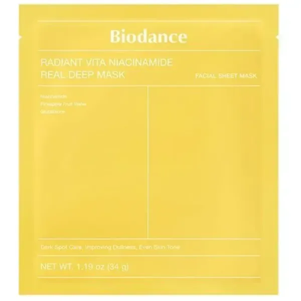 Radiant Vita Niacinamide Real Deep Mask - 34g