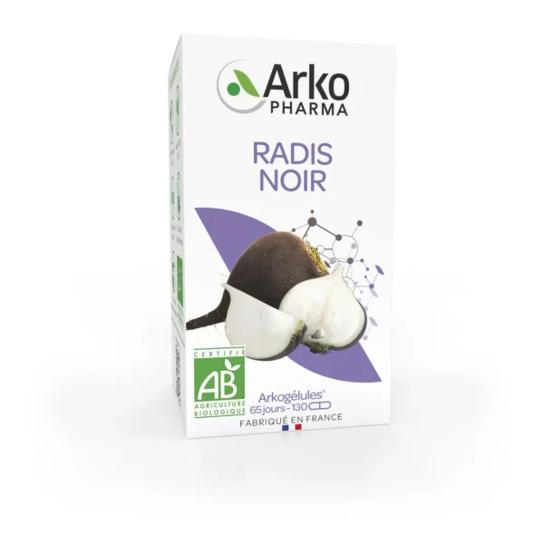 Radis Noir BIO - Image 5 Radis Noir BIO - 130 gélules