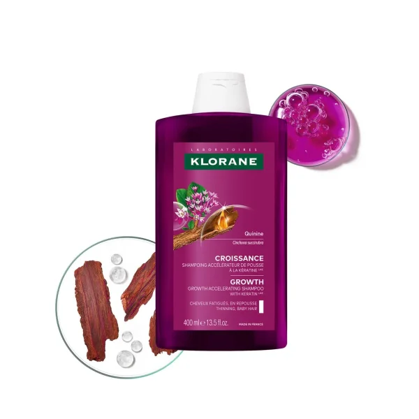 Shampoing accélérateur de pousse à l'adénosine