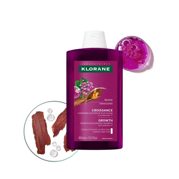Shampoing accélérateur de pousse à l'adénosine 400 ml