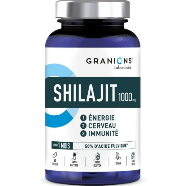 Shilajit 1000 mg - 60 gélules
