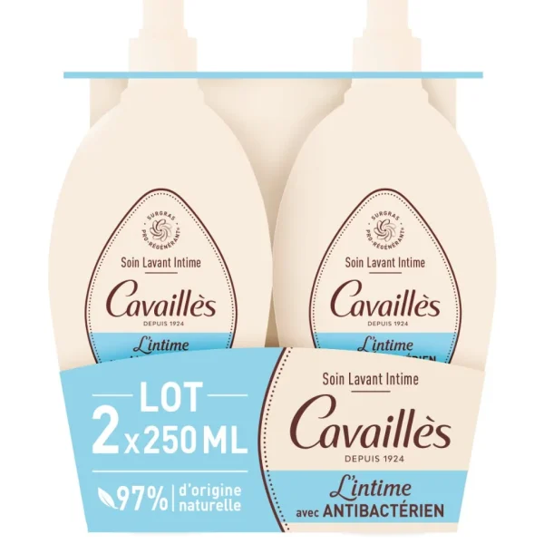 Soin Lavant Intime Antibactérien 2x250ml