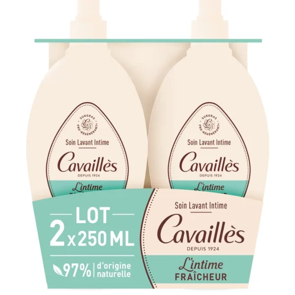 Soin Lavant Intime Fraîcheur 2x250ml