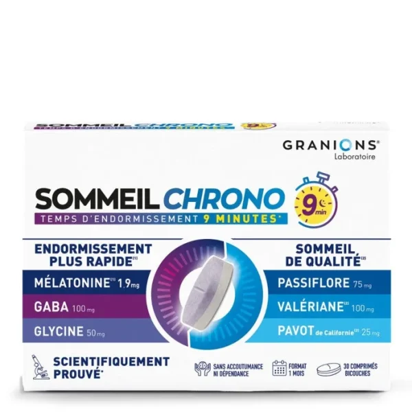 Sommeil Chrono - 30 comprimés