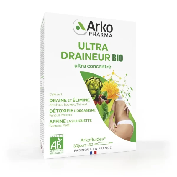 Ultra Draineur BIO - 20 ampoules