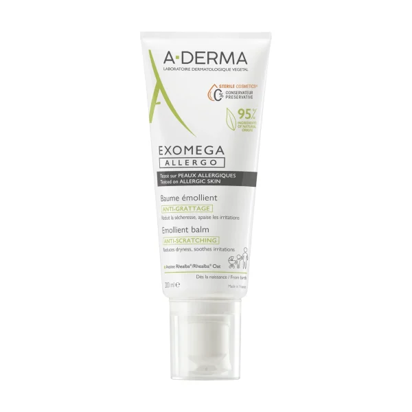 A-Derma Exomega Allergo Baume - Image 8 A-Derma Exomega Allergo Baume - 200ml