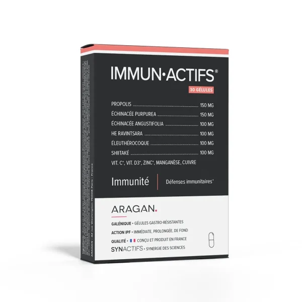 Aragan Synactifs Immunactifs - 30 gélules