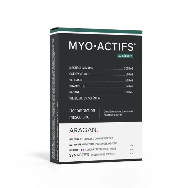 Aragan Synactifs Myoactifs - 30 gélules