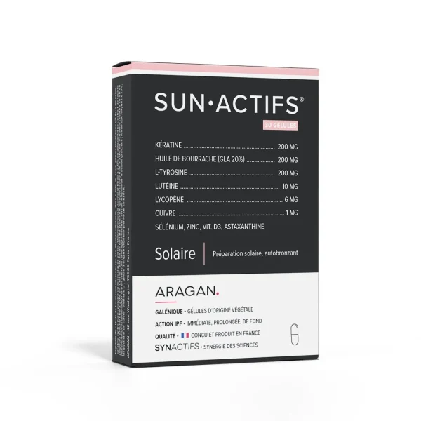 Aragan Synactifs Sunactifs - 30 gélules