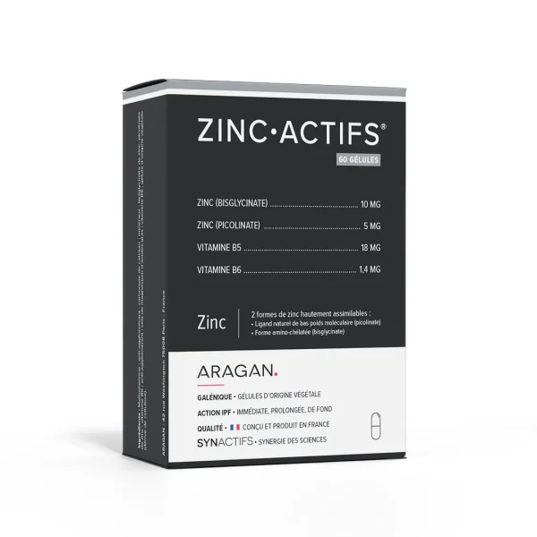 Aragan Synactifs - Zincactifs