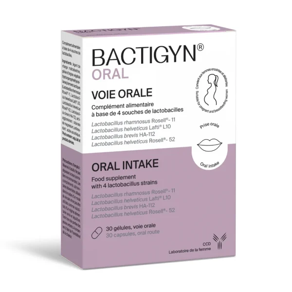 Bactigyn Oral - 30 gélules