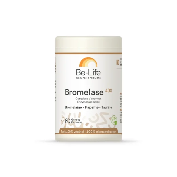 Be-Life Bromelase 400 - 60 Gélules