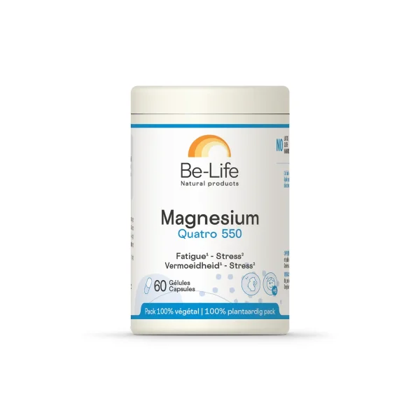 Be-Life Magnesium Quatro 550 - 60 Gél.