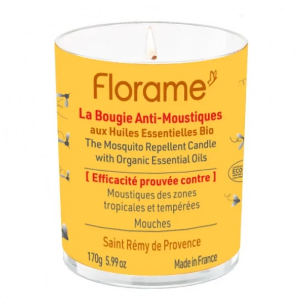 Bougie Anti-Moustiques Bio - 170g