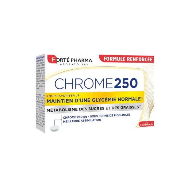 Chrome 250 - 30 comprimés
