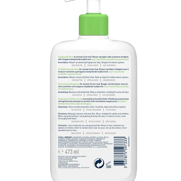 Crème Lavante Hydratante CeraVe
