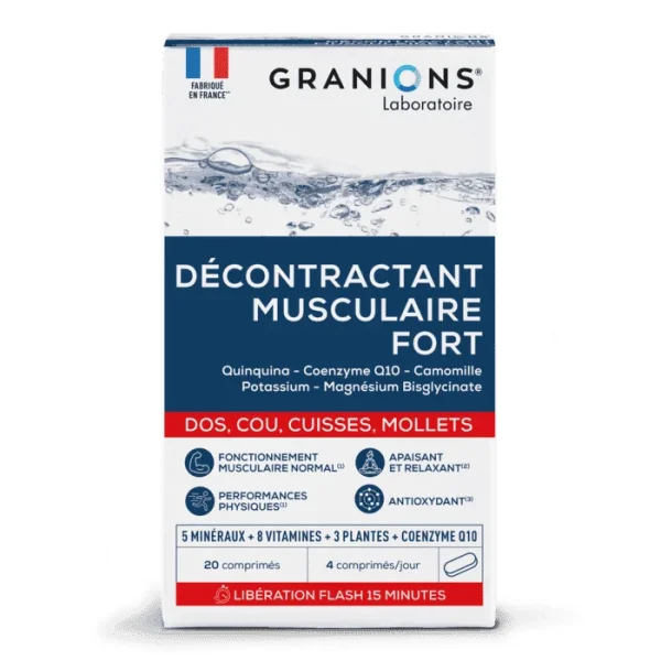 Décontractant Musculaire Fort - 20 comprimés