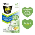Diffuseur Électrique Répulsif Moustiques - éco-recharge 32ml