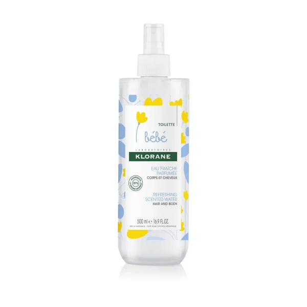Eau fraîche parfumée Klorane - 500ml