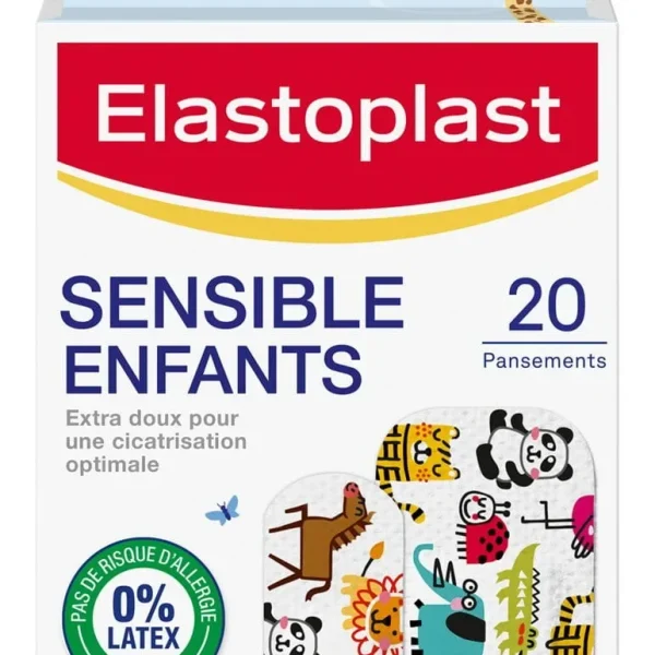 Elastoplast Sensible Enfants - 20 pansements