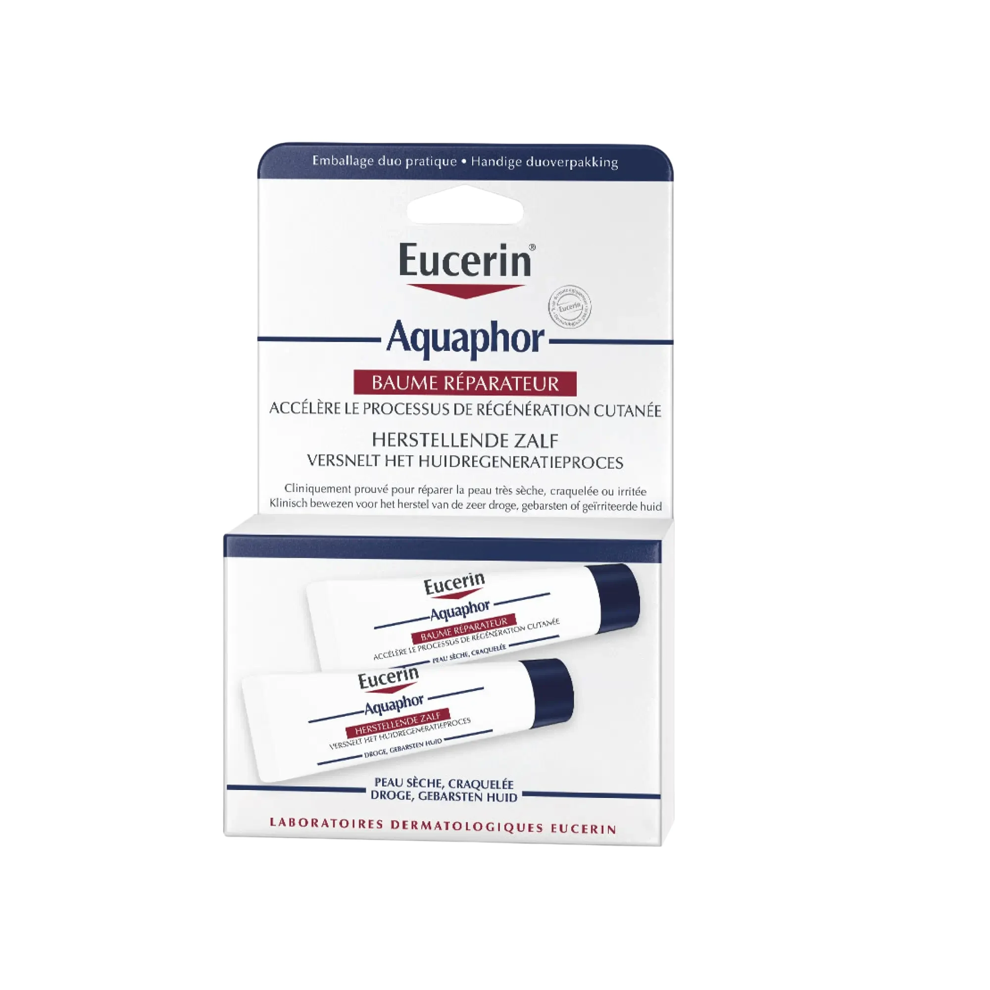 Eucerin Aquaphor Baume Réparateur - Image 1 Eucerin Aquaphor Baume Réparateur - 2x10ml