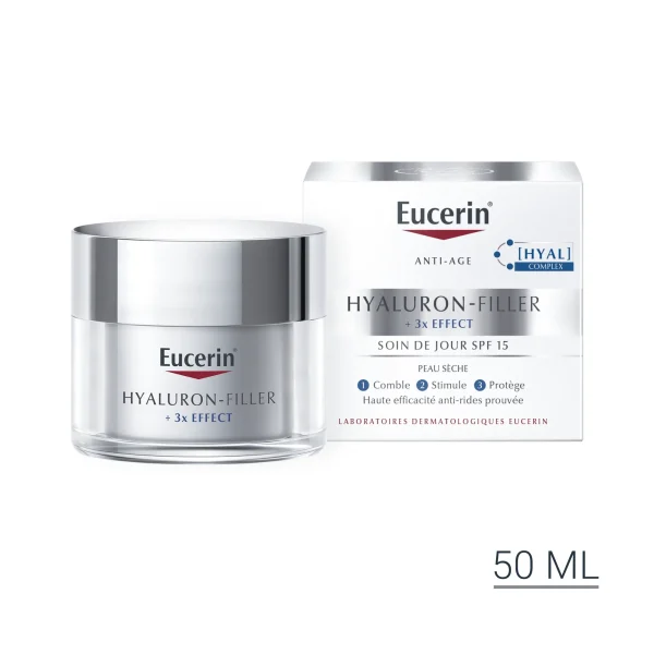 Eucerin Hyaluron-Filler + 3x Effect - 50 ml