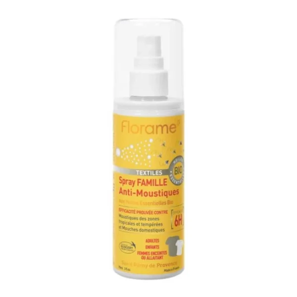 Florame Spray Famille Anti-Moustiques - 90 ml