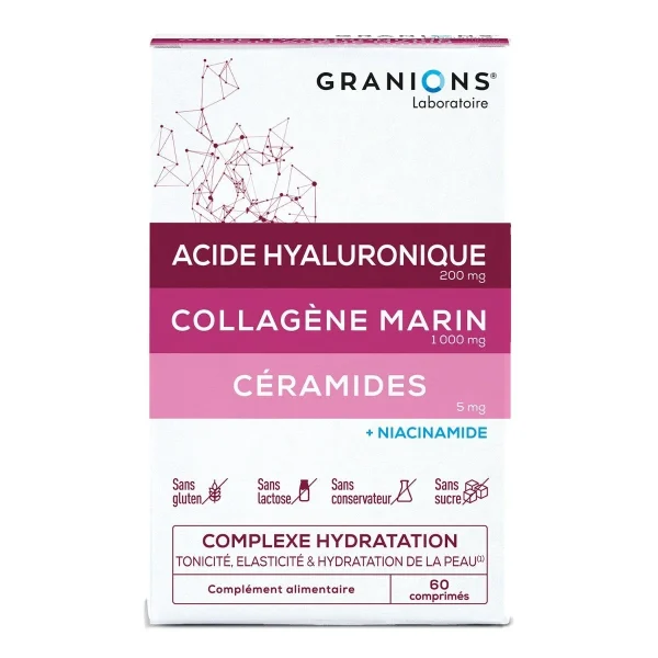 Granions Complexe Hydratation - 60 comprimés