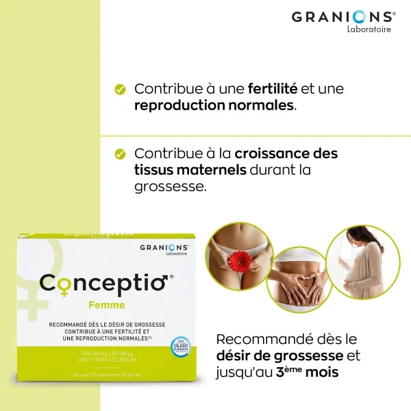 Granions Conceptio Femme