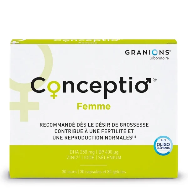 Granions Conceptio Femme - 30 capsules + 30 gélules