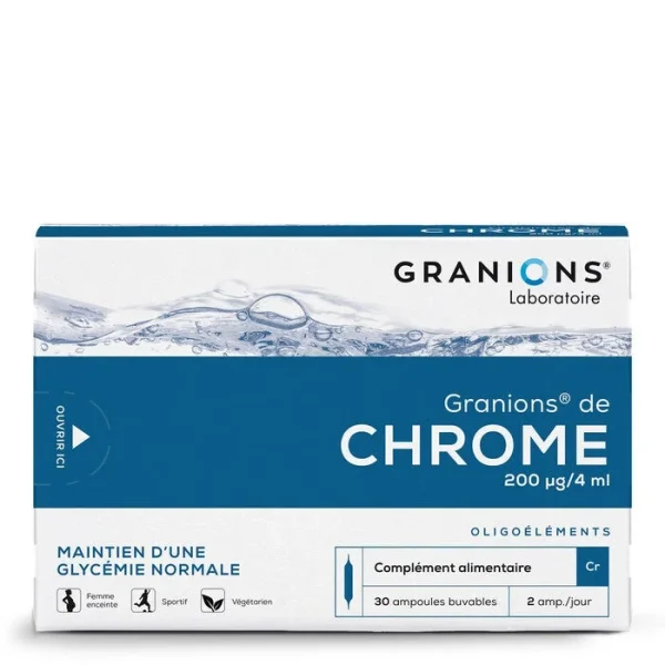 Granions de Chrome - 30 ampoules