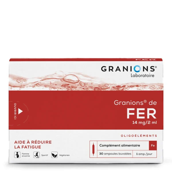 Granions de Fer - 30 ampoules