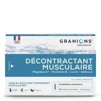 Granions Décontractant Musculaire - 30 ampoules
