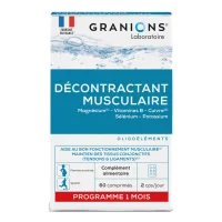 Granions Décontractant Musculaire - 60 comprimés