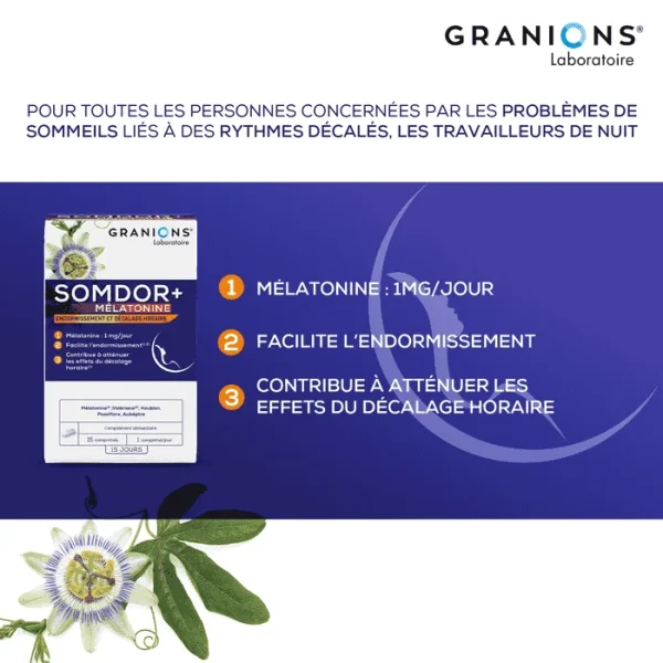 Granions Somdor+ Mélatonine