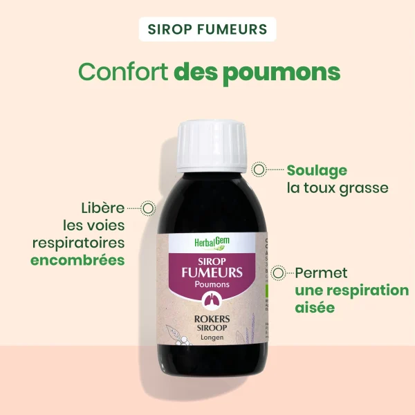 HerbalGem Sirop Fumeurs