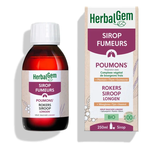HerbalGem Sirop Fumeurs - 250ml