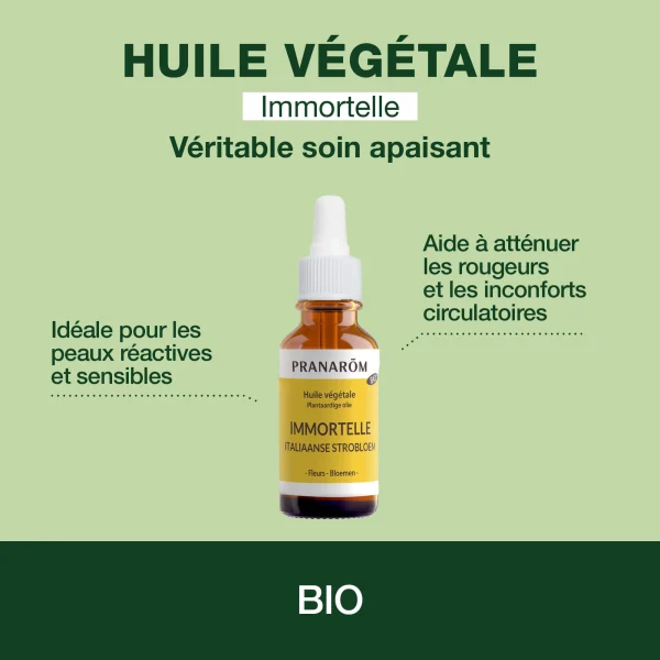 Huile Végétale d'Immortelle Bio