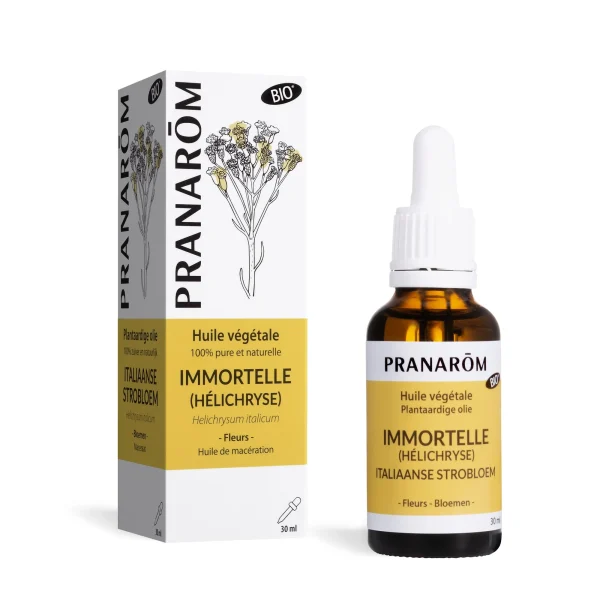 Huile Végétale d'Immortelle Bio - 30ml