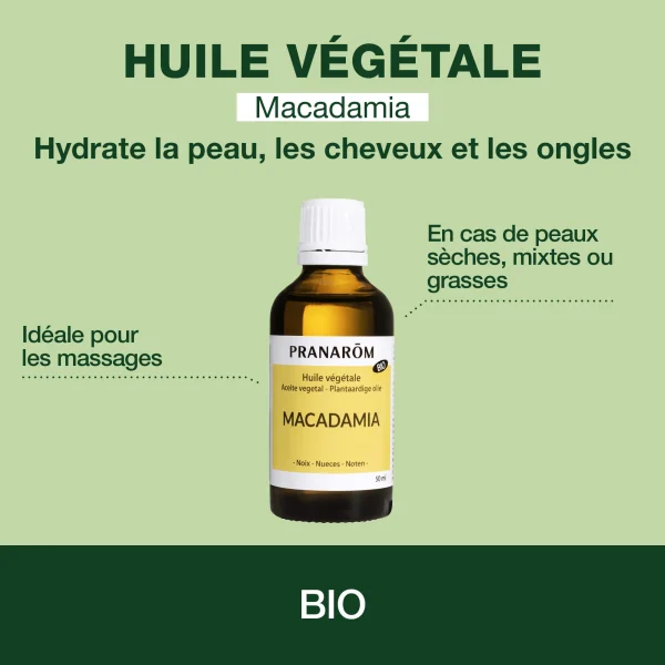 Huile Végétale de Macadamia