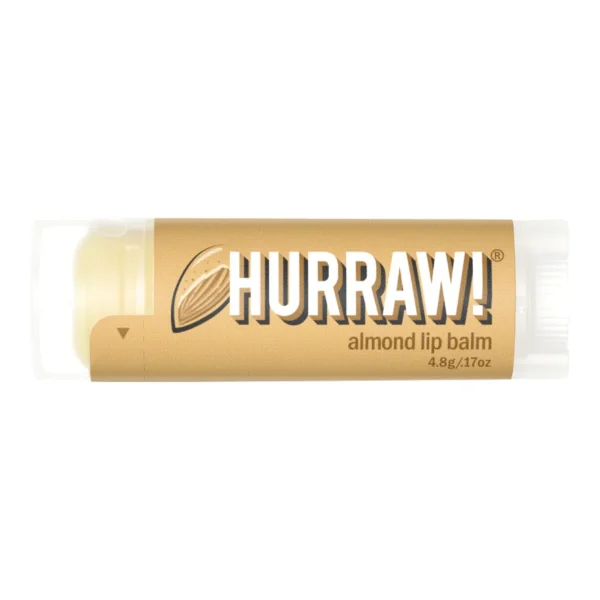 Hurraw Baume à lèvres Amande - 4,8g