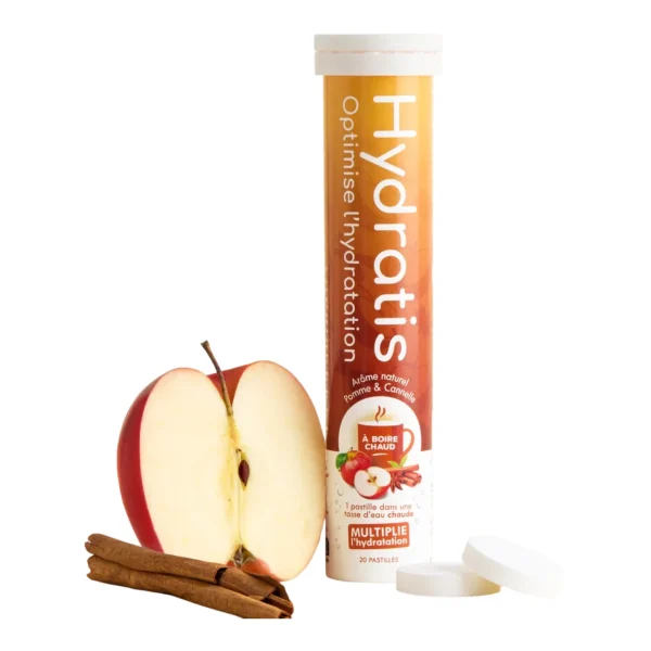 Hydratis Saveur - Pastilles de Réhydratation - Image 18 Hydratis Saveur - Pastilles de Réhydratation - Pomme Cannelle