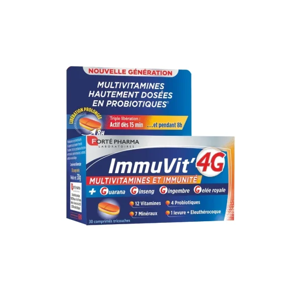 ImmuVit'4G Vitalité - 30 comprimés