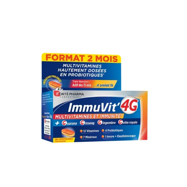 ImmuVit'4G Vitalité - 60 comprimés