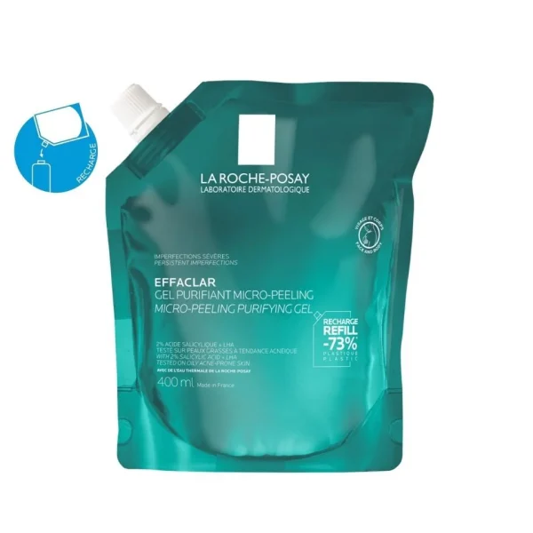 La Roche-Posay Effaclar Gel Purifiant - éco-recharge 400ml