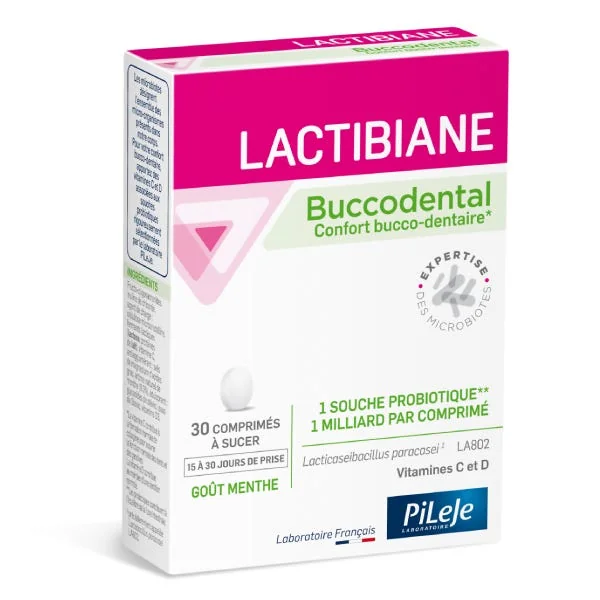 Lactibiane Buccodental - 30 comprimés