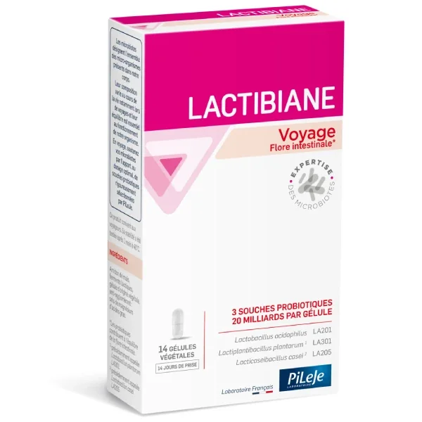 Lactibiane Voyage - 14 gélules
